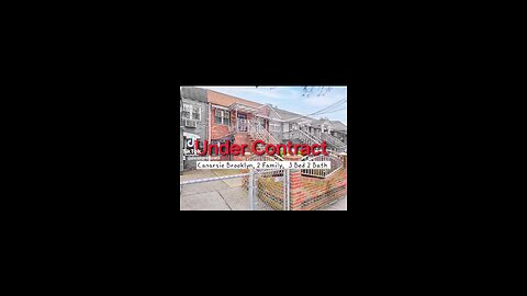 UNDER CONTRACT‼️ Canarsie Brooklyn, 2 family, 3 Bed 2 Bath