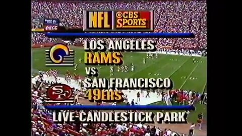 1990-11-25 Los Angeles Rams vs San Francisco 49ers