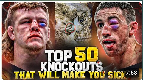 MOST BRUTAL Bare Knuckle Fights Ever _ 50 Moments Of Carnage _ Knockouts