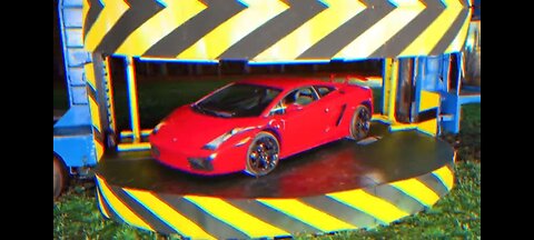 Hydraulic press vs Lamborghini