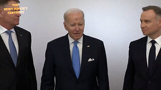 Q: Any reaction to Putin pulling out of nuclear treaty? Biden: "I don't have time."