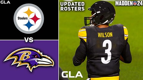Russell Wilson Steelers vs. Derrick Henry Ravens | Free Agency 2024 - 2025 Rosters | Madden 24 PS5