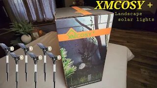 XMCOSY Solar Landscape Lighting