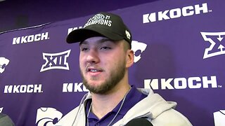 Kansas State Football | Ben Sinnott Postgame Interview | Iowa State 42, K-State 35