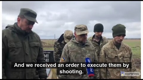 Ukrainian PoWs tell how neonazis from Pravy Sektor ordered them to shoot dead 20 civilians in 'retaliation' for alleged Bucha massacre, disarmed and arrested them when they refused to do so