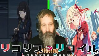FEMALE MINORITY REPORT!!??? REACTION TO LYCORIS RECOIL EP1 EASY DOES IT