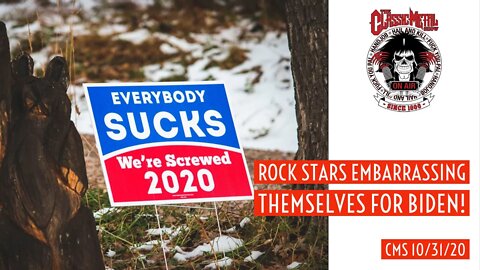 Rock Stars Embarrassing Themselves For Biden