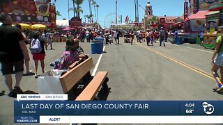 San Diego County Fair attendance averaging 46K per day