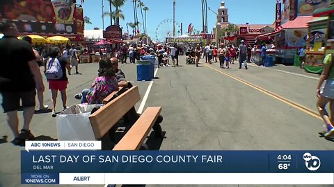 San Diego County Fair attendance averaging 46K per day