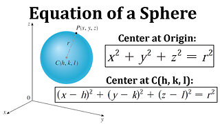 Equation of a Sphere