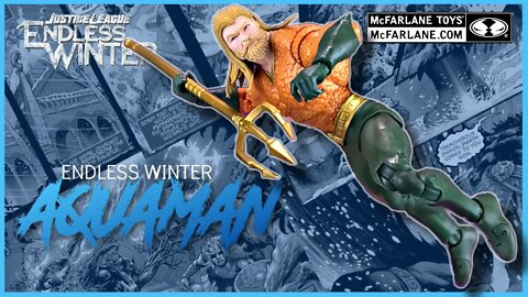 McFarlane Toys DC Multiverse Justice League Endless Winter Aquaman Figure @The Review Spot
