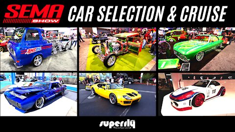 Sema Show Car Selection and Cruise