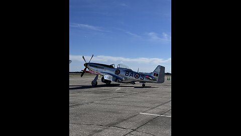 P-51 Mustang Visit
