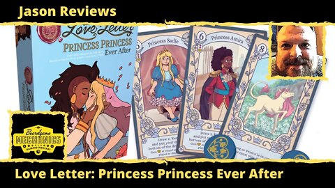 Jason's Board Game Diagnostics of Love Letter: Princess Princess Ever After