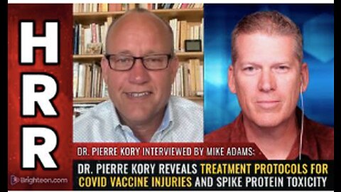 Dr. Pierre Kory reveals treatment protocols for covid vaccine INJURIES and spike protein toxicity