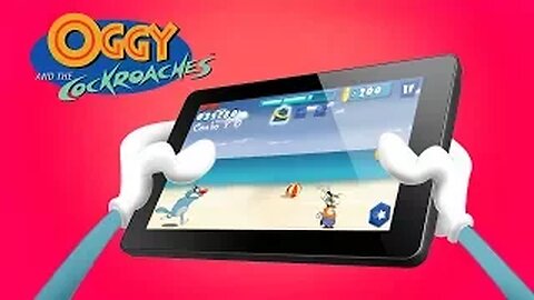 Oggy and the Cockroaches - 📱OGGY RUNNER GAME 📱- Launch Trailer 💙 OGGY