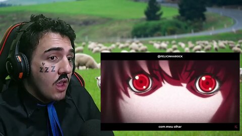 PASTOR REACT Felícia Rock - OLHAR DE SHINIGAMI (Misa Amane) | Nerd Flow