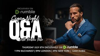 Cigar Night Q&A with Tristan Tate Ep. 4