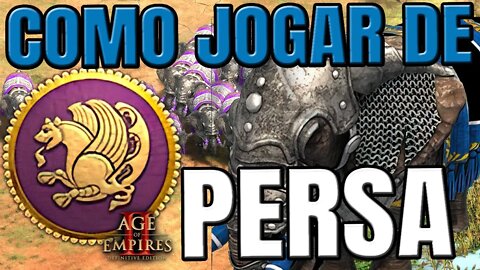 Age of Empires 2 - Como jogar de Persas? (Persians)