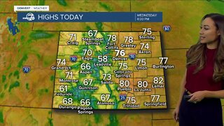 Warm and dry weather across Colorado through Saturday