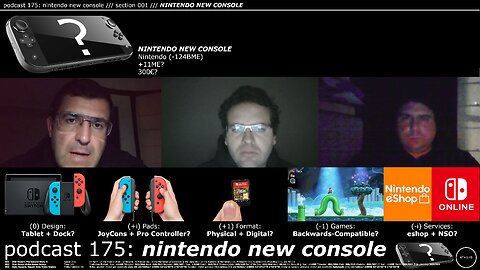 +11 002/004 006/013 006/007 podcast 175: nintendo new console