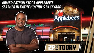 Armed Patron Stops Applebees Slasher in Kathy Hochul's Backyard | 2A For Today!