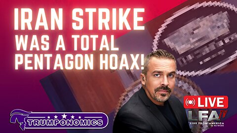PENTAGON GOES ROGUE: THE WHOLE DAMN IRAN STRIKE WAS A HOAX| TRUMPONOMICS 4.22.24 8am EST
