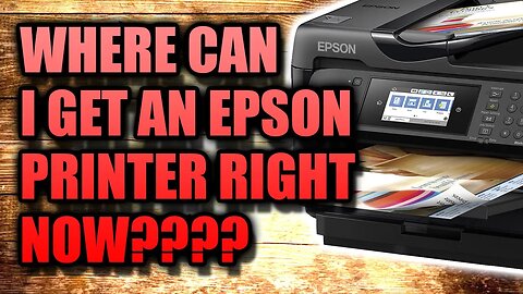 Finding an Epson Printer for Sublimation RIGHT NOW