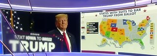 Growing number of states look to kick Trump off primary ballots (Jan 15, 2024)