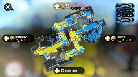 Splatoon2 overtime push in zones