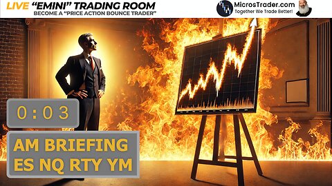 AM Briefing Wed 07/31 | Preparing ES & NQ Traders For Emini Micros Futures Trading Room