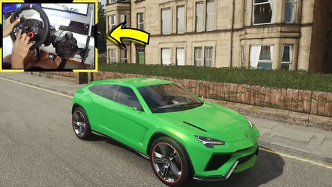 LAMBORGHINI URUS CONCEPT - Forza Horizon 4 gameplay / Volante Logitech g29