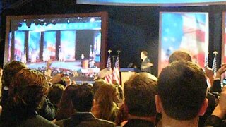 Romney takes the stage on election night