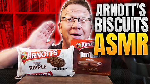 Arnott's Biscuits Video and Best Eating Show ASMR Sweet Food