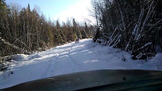 Snow wheeling in the sun with Marc70