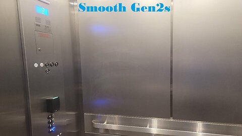 Smooth 2019 Otis Gen2 MRL Traction Elevators at Corvid Technologies Building (Mooresville, NC)