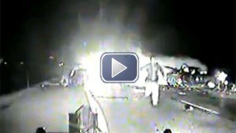 *Trooper’s dash cam captures deadly wrong-way crash**