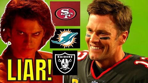 Tom Brady DENIES Ever FLIRTING with Raiders, 49ers, or Dolphins! DESPITE EVIDENCE!