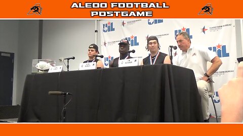 2022 Aledo 5a Division I State Championship Press Conference