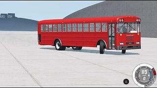 Bus drift on High speed and crash #5 🚌 BUS crash 💥🚌 BeamNG Drive Game