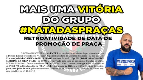 No dia 10/09/22, o SGT PORTUGAL fala sobre mais uma VITÓRIA do grupo #NATADASPRAÇAS.