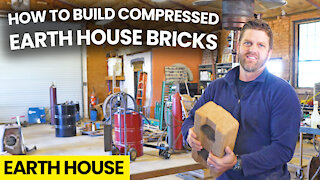 How Compressed Earth Brick Houses are built