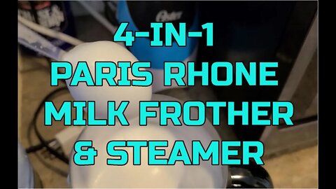 Worked Great! 4 in 1 Automatic Warm and Cold Milk Foamer By PARIS RHÔNE