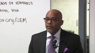 Denver Mayor Michael Hancock provides update on influx of migrants, next steps