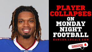 Damar Hamlin collapses on the field during Monday Night Football!