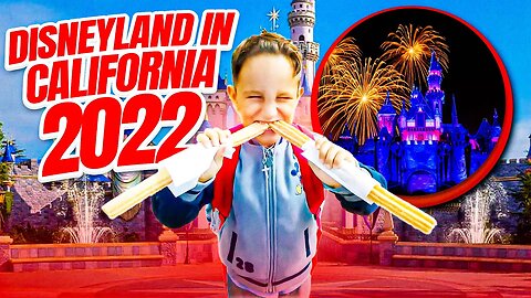 Noah visits Disneyland in California 2022 Part 1, Check out some rides, churros, and FUN