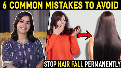 Mistakes That Lead To Hair Fall | Hair Solutions Ayurvedic Hair Products!