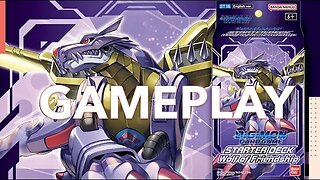 Gameplay Digimon TCG tutorial 3 Atualizado