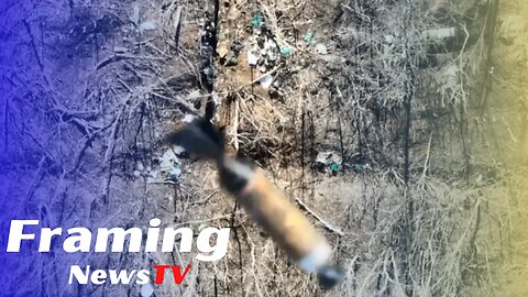 Marinir Ukraina menjatuhkan bom pada pasukan Rusia di dekat Donetsk
