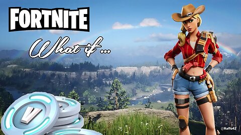 What if We bring some Red Dead Redemption to Fortnite